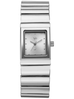 Fastrack - Vyb Successor Quartz Silver Dial Analog Watch For Women - FV60110SM01 (M)