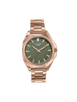 Sonata - Poze 7 Analog Green Dial Watch For Men - SP70091WM01W (M)