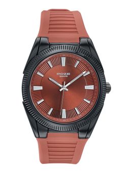 Sonata - Poze 7 Analog Orange Dial Watch For Men - SP70099NP01W (M)