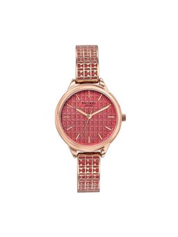 Sonata - Poze 7 Analog Dusty Rose Dial Watch For Women - SP80085WM04W (M)