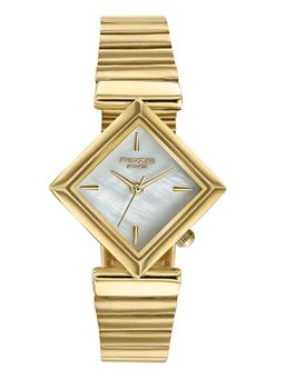 Sonata - Poze 7 Analog White MOP Dial Watch For Women - SP80150YM01W (M)