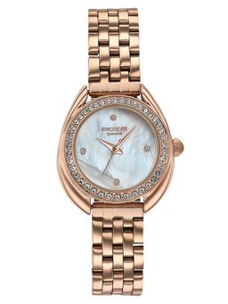 Sonata - Poze 7 Analog White MOP Dial Watch For Women - SP80151WM01W (M)