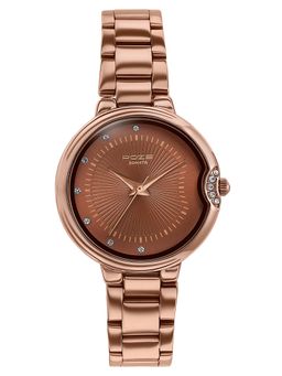 Sonata - Poze 7 Analog Brown Dial Watch For Women - SP80153QM01W (M)