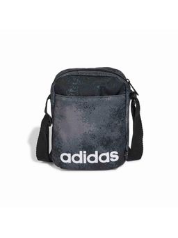 adidas - Unisex Linear Camo Graphic Organizer Sling Bag - Grey