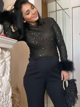 BE CHIC - Fiery Black Bag