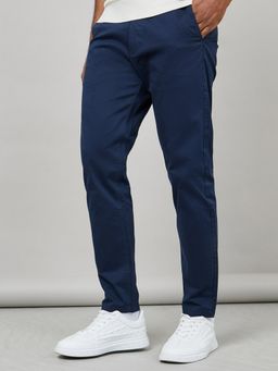 Styli - Solid Slim Fit Stretch Cotton Twill Comfort Chinos