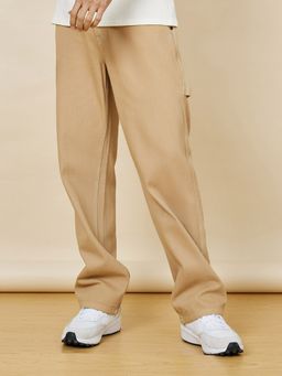 Styli - Carpenter Fit Rigid Mid Wash Jeans