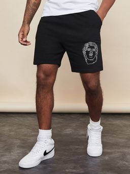 Styli - Placement Logo Regular Fit Shorts