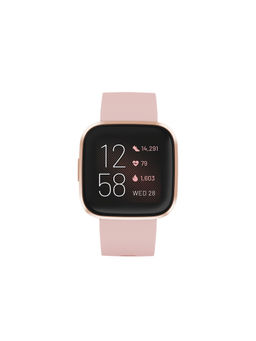 Fitbit - Versa 2 Pink Smartwatch With Heart Rate