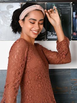 Odette - Pink Metal Hair Band