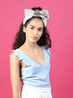 Odette - White Metal Hair Band