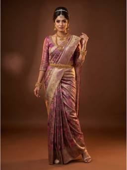 Mimosa - Multi-Color Women's Art Silk Kanjivaram Saree
