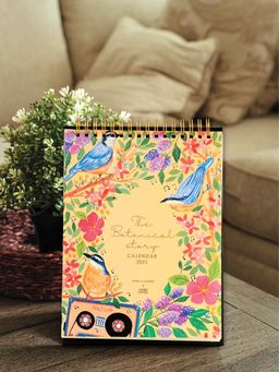 Happywagon - 2025 Botanical Stories Desk Calendar