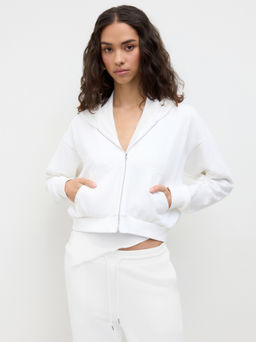 Cider - Cotton-blend Zip Through Hoodie