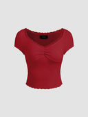 Red color option, Currently selected