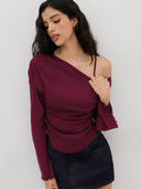 Burgundy color option, Currently selected