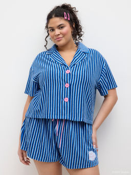Cider - Polly Pocket X - Cabana Shirt Curve & Plus