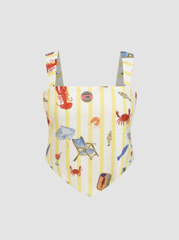 Cider - Fish Are Friends Kerchief Tank Curve & Plus