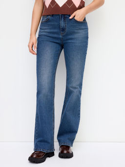 Cider - Stretch Denim Low Rise Bootcut Jeans