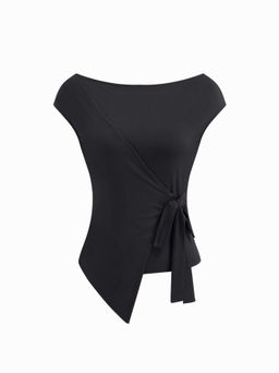 Cider - Wide Neck Wrap Tee
