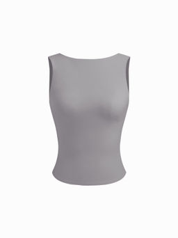 Cider - AIRY Boat Neck Open Back Tank