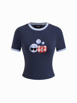 Cider - Icon Short Sleeve Contrasting Binding Tee