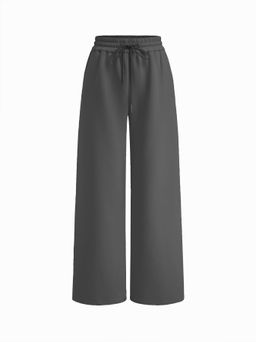 Cider - Cotton-blend Mid Rise Elastic Waist Drawstring Straight Leg Trousers