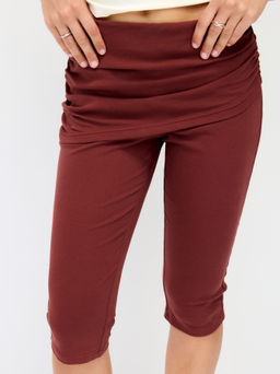 Cider - Foldover Capri Pant