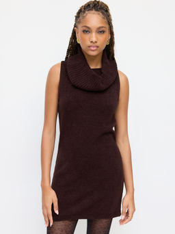 Cider - Multi-Way Knit Boat Neck Mini Tank Dress