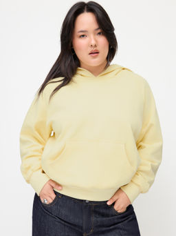 Cider - Cotton-blend Long Sleeve Hoodie Curve & Plus