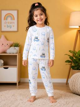 Googo Gaaga - Girls Outdoor Adventure Theme Cotton Joggers
