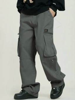 Off Duty India - Millenium Vortex Utility Cargo Pants - Grey