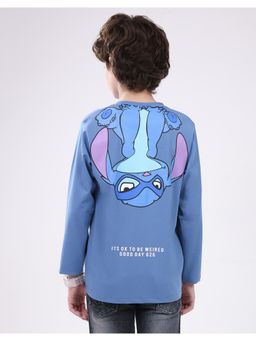 Monte Carlo - Boys Printed Regular Pull On Round Neck Full Sleeve T-Shirt