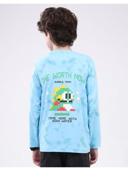 Monte Carlo - Boys Printed Regular Pull On Round Neck Full Sleeve T-Shirt