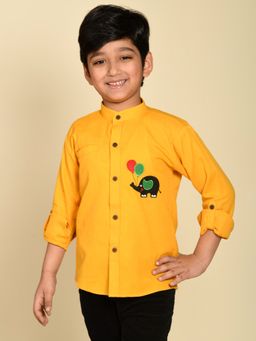 Lil Pitaara - Full Sleeves Yellow Shirt