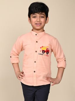 Lil Pitaara - Full Sleeves Pink Shirt
