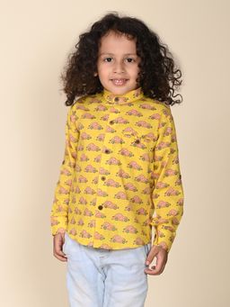 Lil Pitaara - Full Sleeves Yellow Shirt