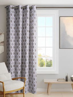 BLANC9 - Daisy Neutral Polyester Cotton Curtain