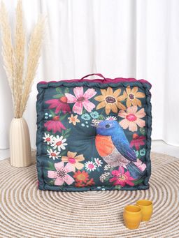 BLANC9 - Nightingale Digitally Printed Floor Cushion