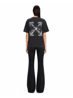 OFF-WHITE - Women's T-Shirt - Marble Black