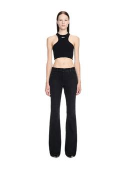 OFF-WHITE - Women's Crop Top - Black