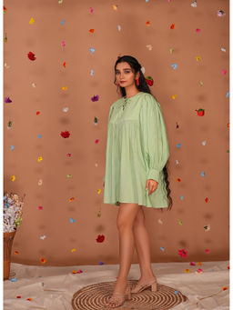 Tangerine by ASFA - Green Mini Dress