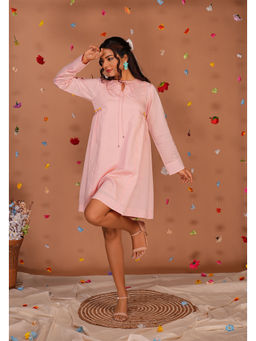 Tangerine by ASFA - Peach Mini Dress