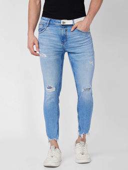 Spykar - Mid Rise Blue Jeans for Men