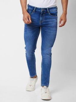 Spykar - Mid Rise Blue Jeans for Men