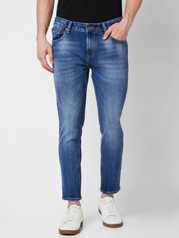 Spykar - Mid Rise Blue Jeans for Men