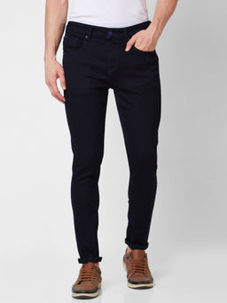 Spykar - Low Rise Super Slim Fit Blue Jeans for Men