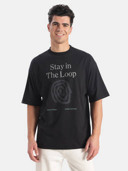 Jockey - US81 Men Super Combed Cotton Crew Neck T-Shirt-Black