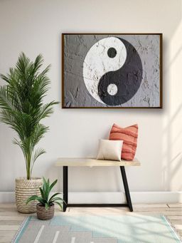 The Art House - Abstract Painting Multicolor (40X30 Inches)