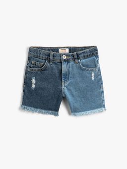 Koton - Girls Central Indigo Bottoms